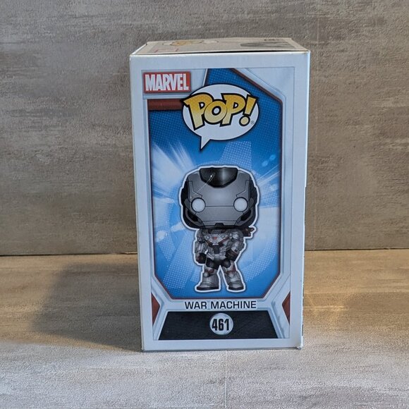 Funko Pop! Marvel War Machine #461 Amazon Exclusive Avengers Endgame Vaulted - Picture 2 of 6